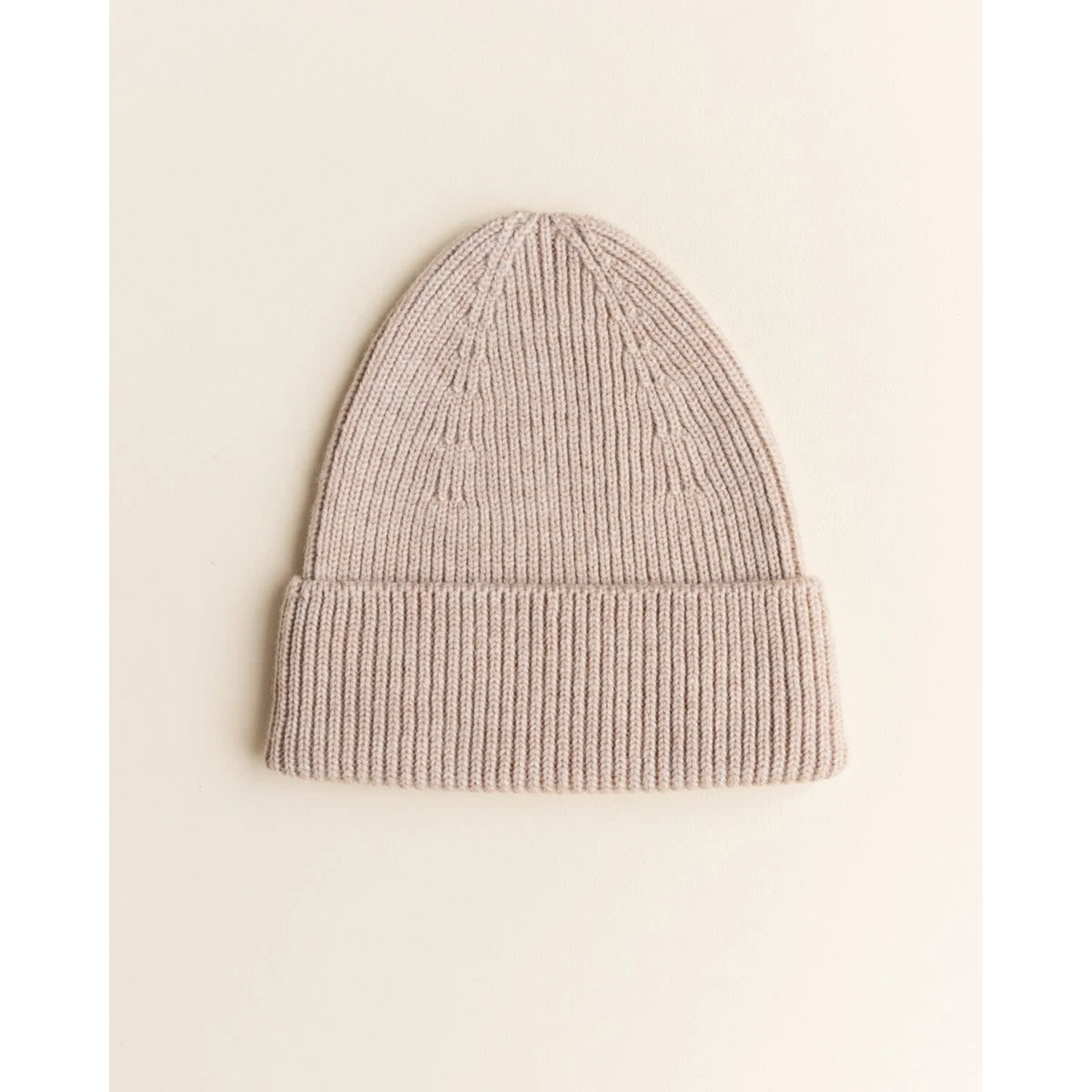 Hvid | Beanie Fonzie Newborn | Sand