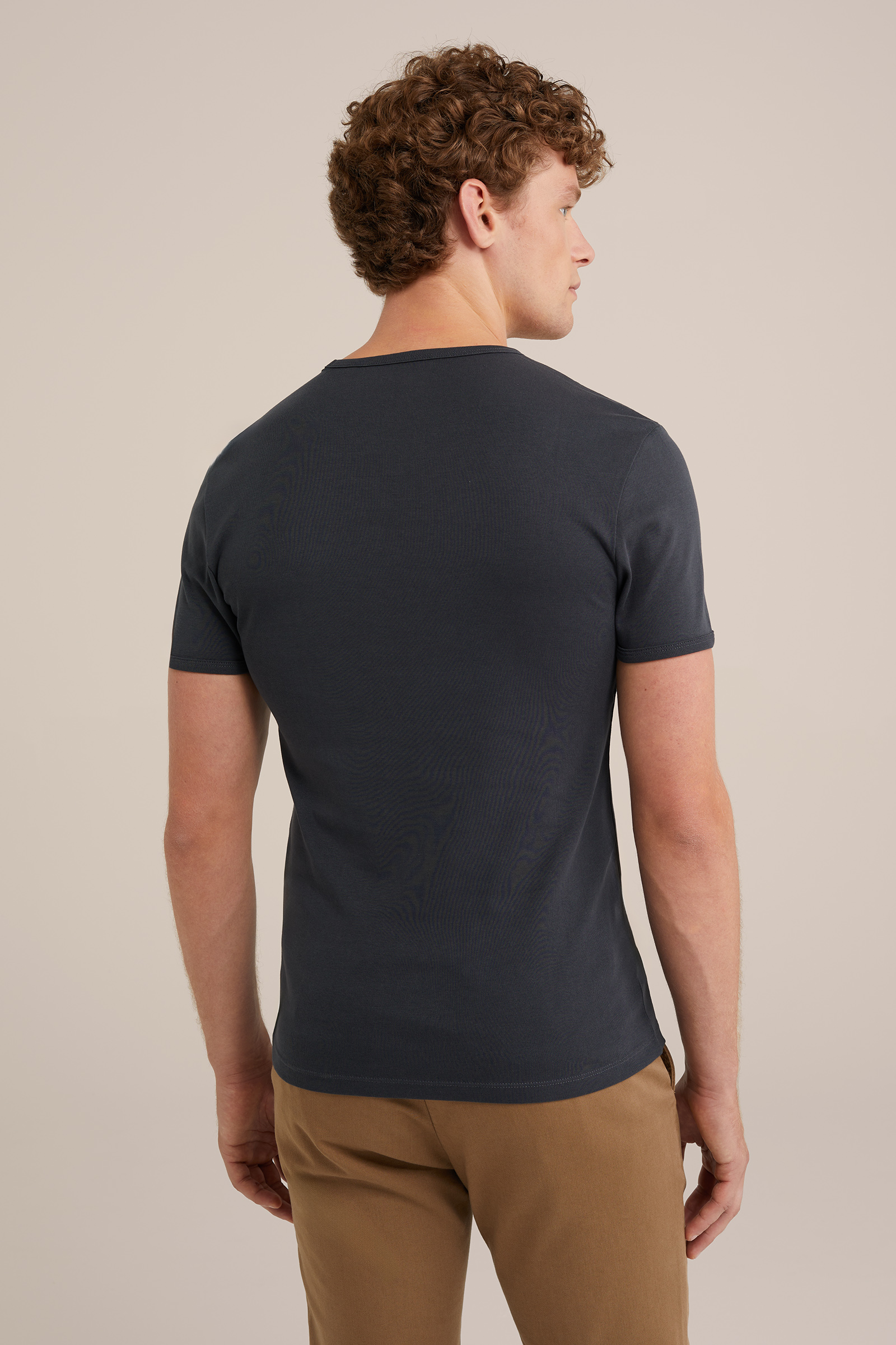 T-shirt WE Fashion Marineblauw