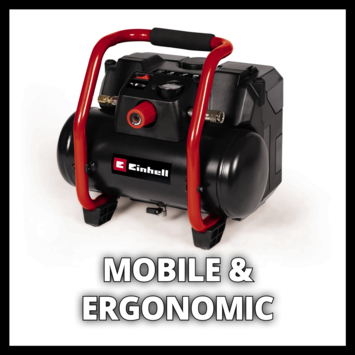 Einhell 2x18V compressor TE-AC 36/150 Li OF (zonder accu)