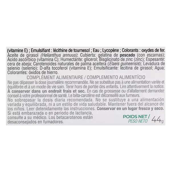 Jaldes Oxelio Protect Solaire Peaux Claires et Sensibles 60 capsules