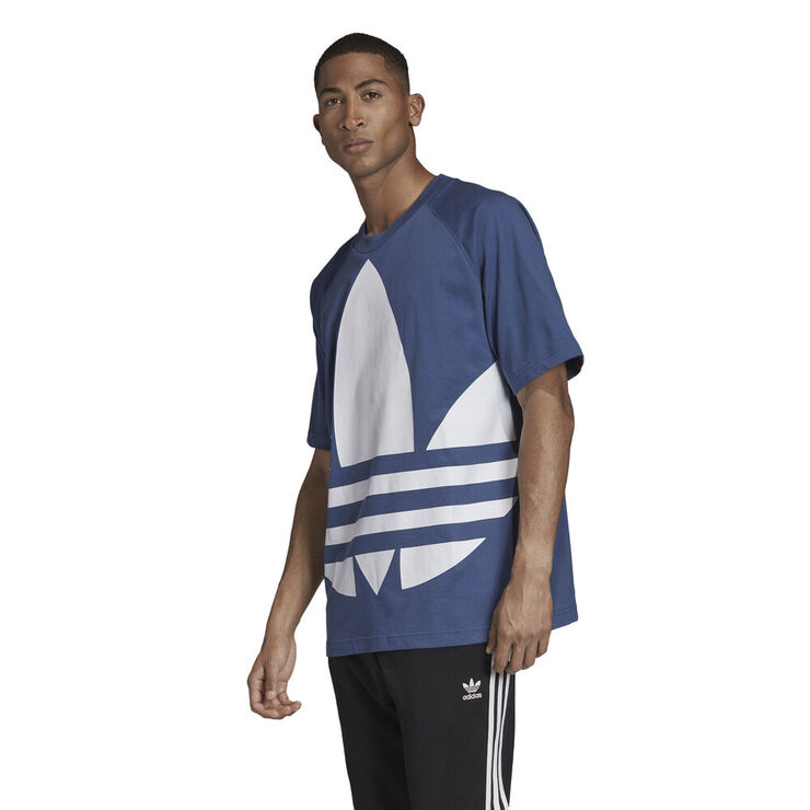 adidas Big Trefoil Boxy T-shirt Blå