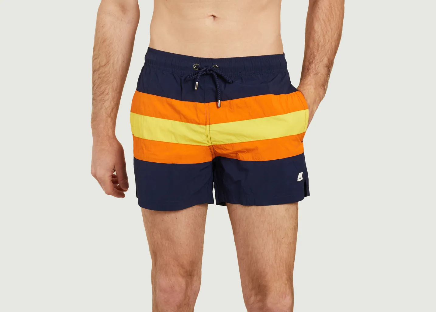 Short de bain rayé Hazel Macro Tape K-Way