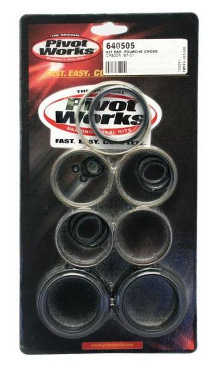 Kit de reconditionnement de fourche Pivot works POUR CR500R 1997-01