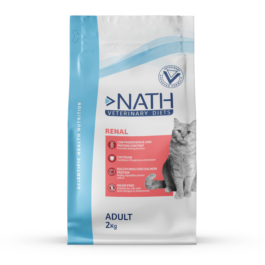 Ração Nath Veterinary Diets Renal para Gatos Adultos