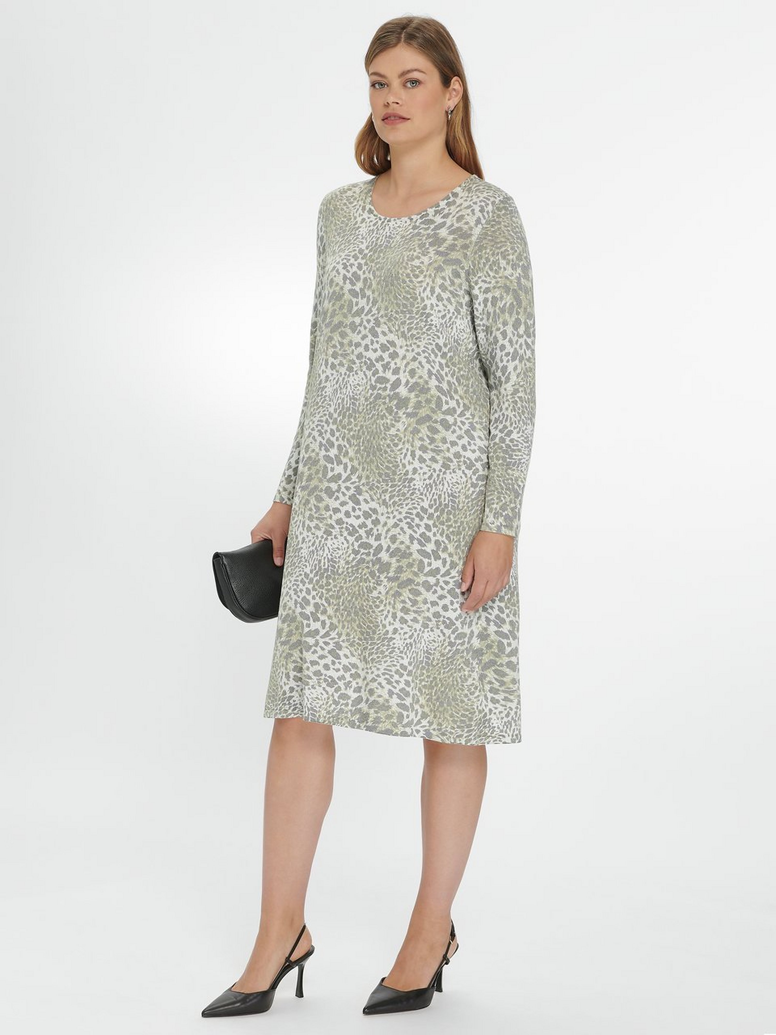 Strickkleid in A-Linie