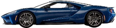 Revell - 2017 Ford Gt Bil Byggesæt - 1:24 - Easy Click - 07824