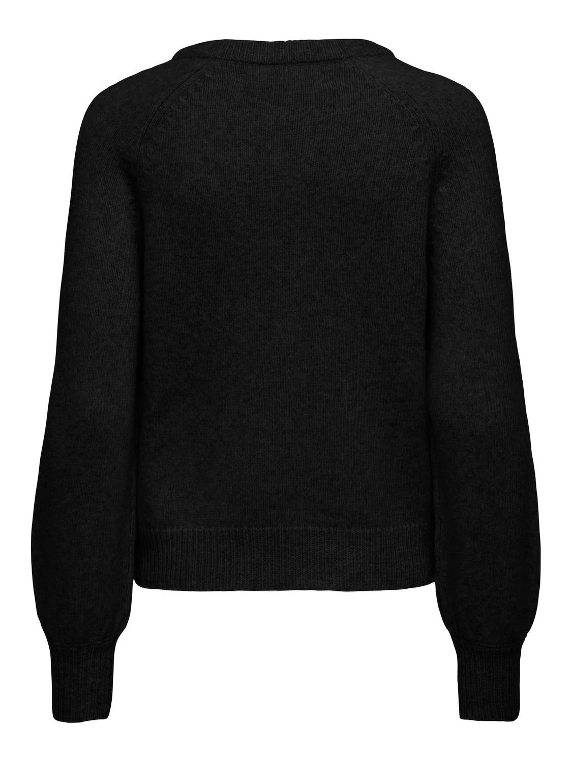 ONLEMMA Strickpullover Black