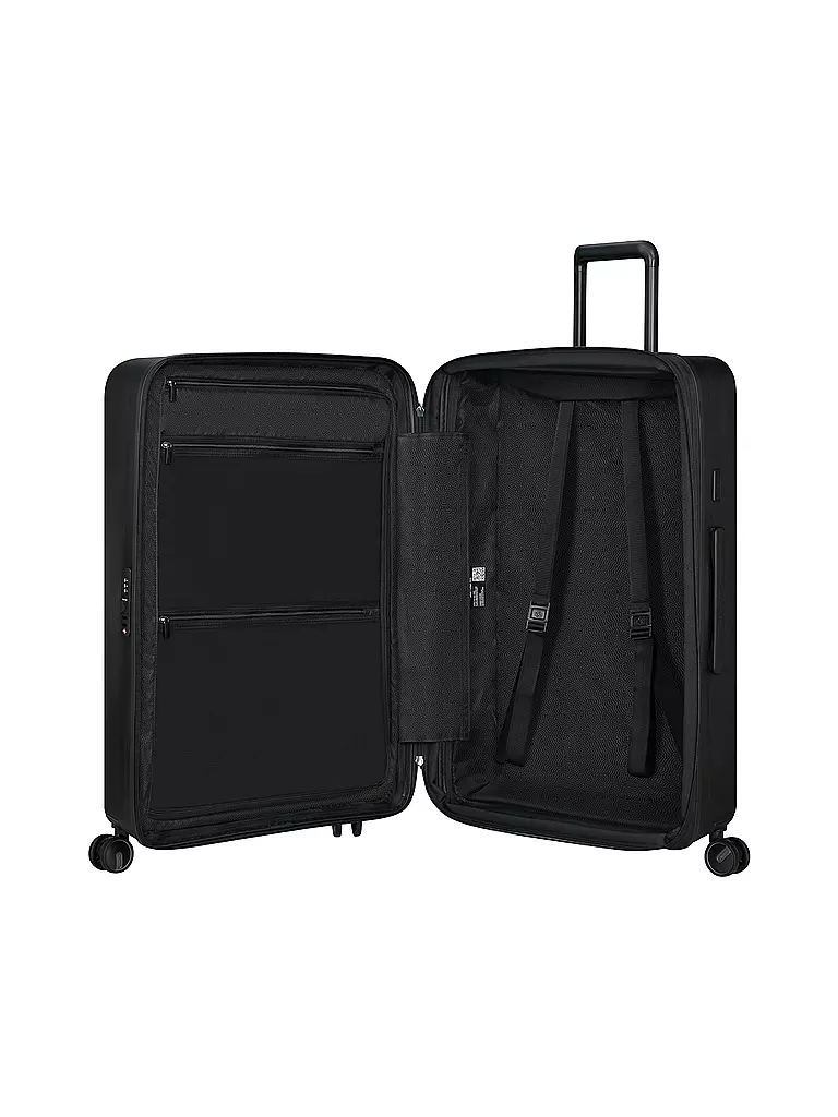 SAMSONITE Trolley  RESTACKD SPINNER 75cm erweiterbar black schwarz