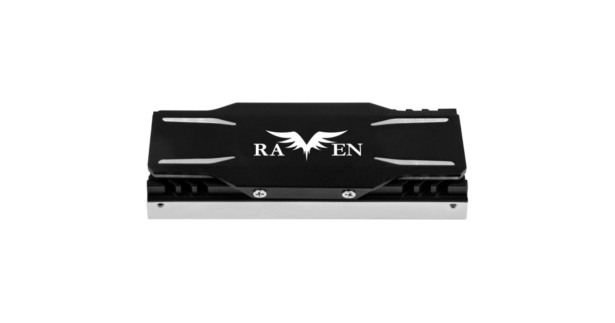 SilverStoneTP03-ARGB heatsink  (Zwart, Geschikt voor M.2 2280 SSD)