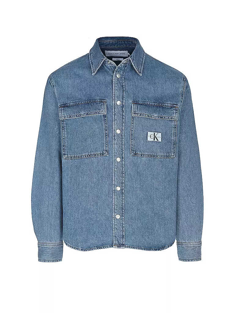 CALVIN KLEIN JEANS Jeanshemd  blau