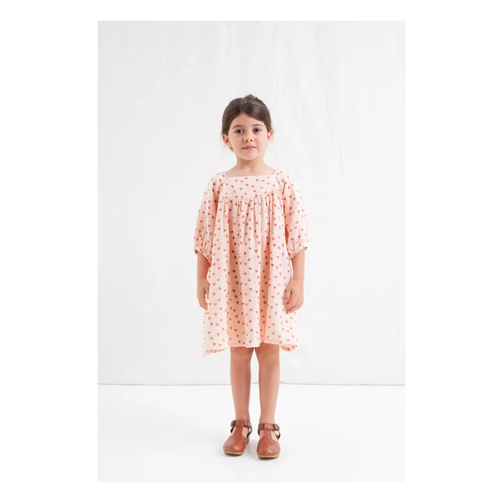 Tocoto Vintage Robe Cœur | Rose pâle