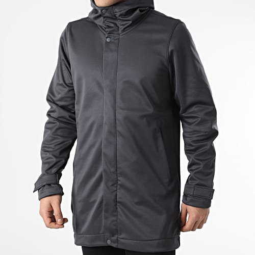 Veste Zippée Capuche KL-2009 Gris Anthracite