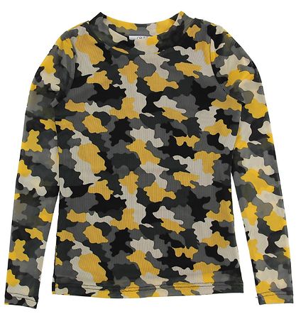 Grønt Bluse - Ellen - Mesh - Camo