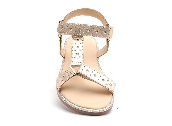Les tropeziennes nu pieds enfant ieva or