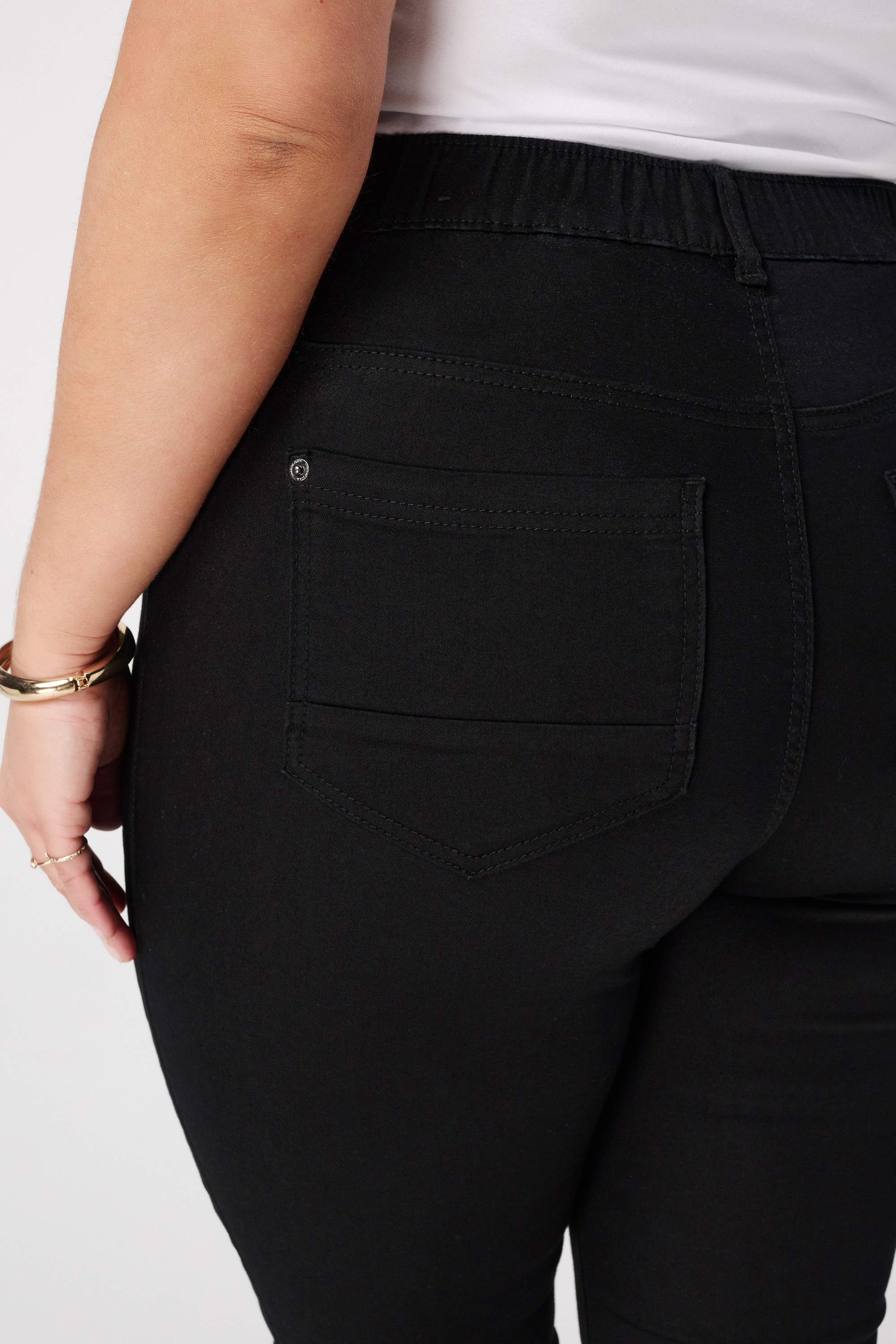 Capri tregging Zwart