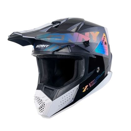 Casque cross Kenny TRACK - GRAPHIC - ZOOM 2025 - Noir
