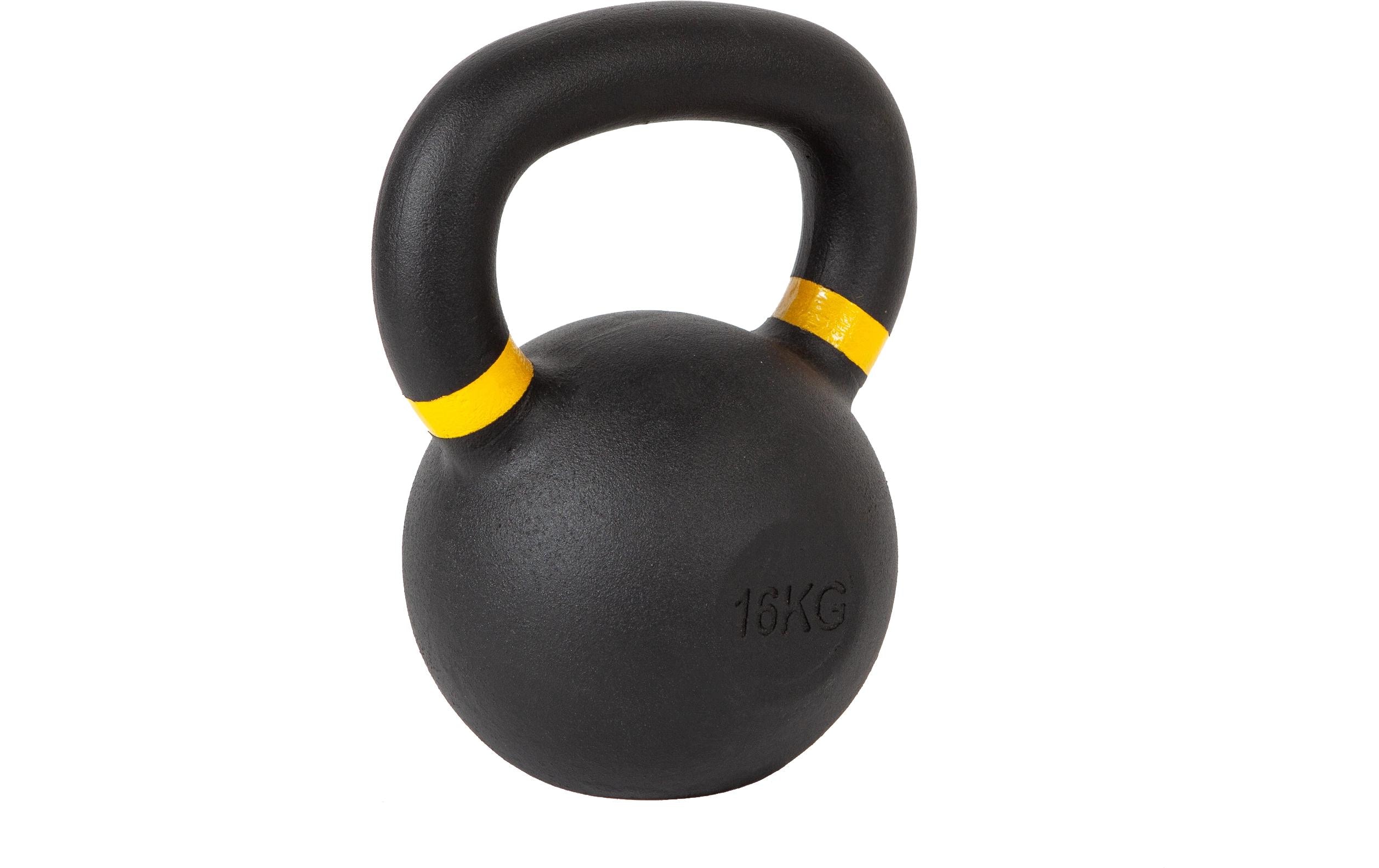 Kettlebell Cast Iron 16 kgKugelhantel aus Gusseisen