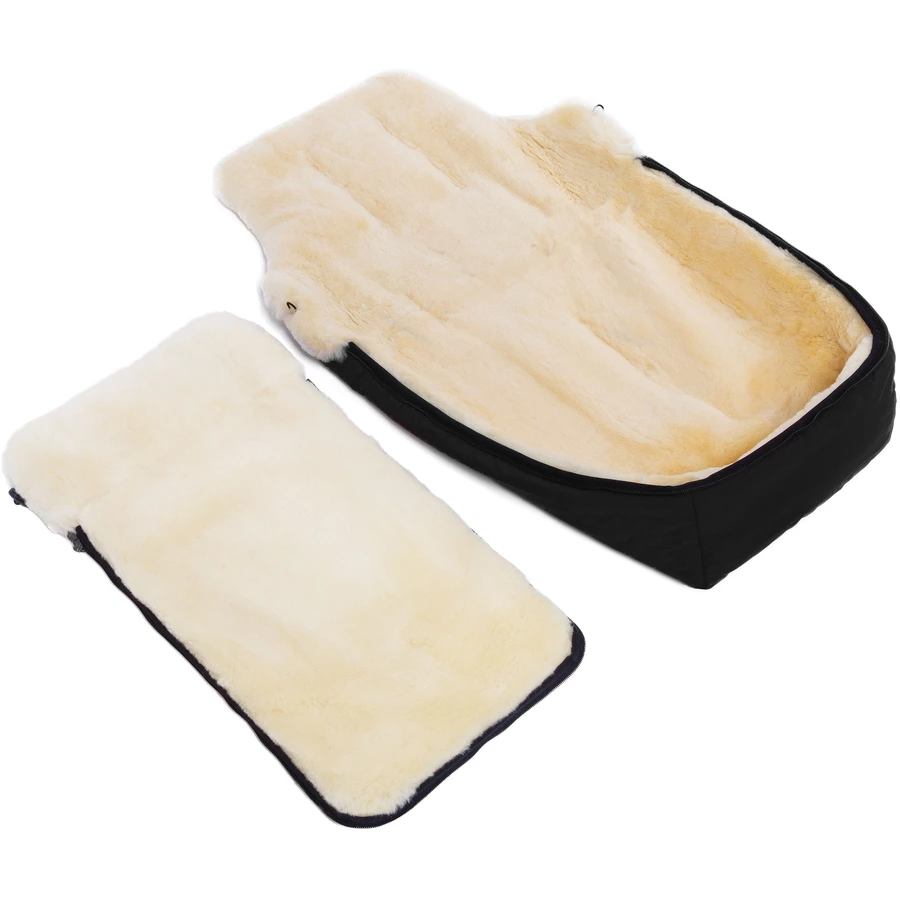 Werner Christ Baby Fußsack AROSA LUXE black