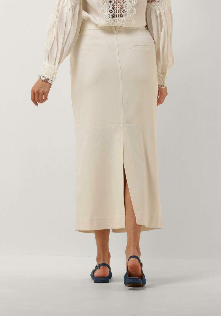 COPENHAGEN MUSE witte copenhagen muse midirok cmtailor-skirt