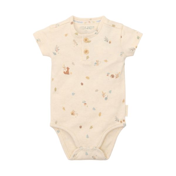 Little Dutch Forest Nature Romper Korte Mouw