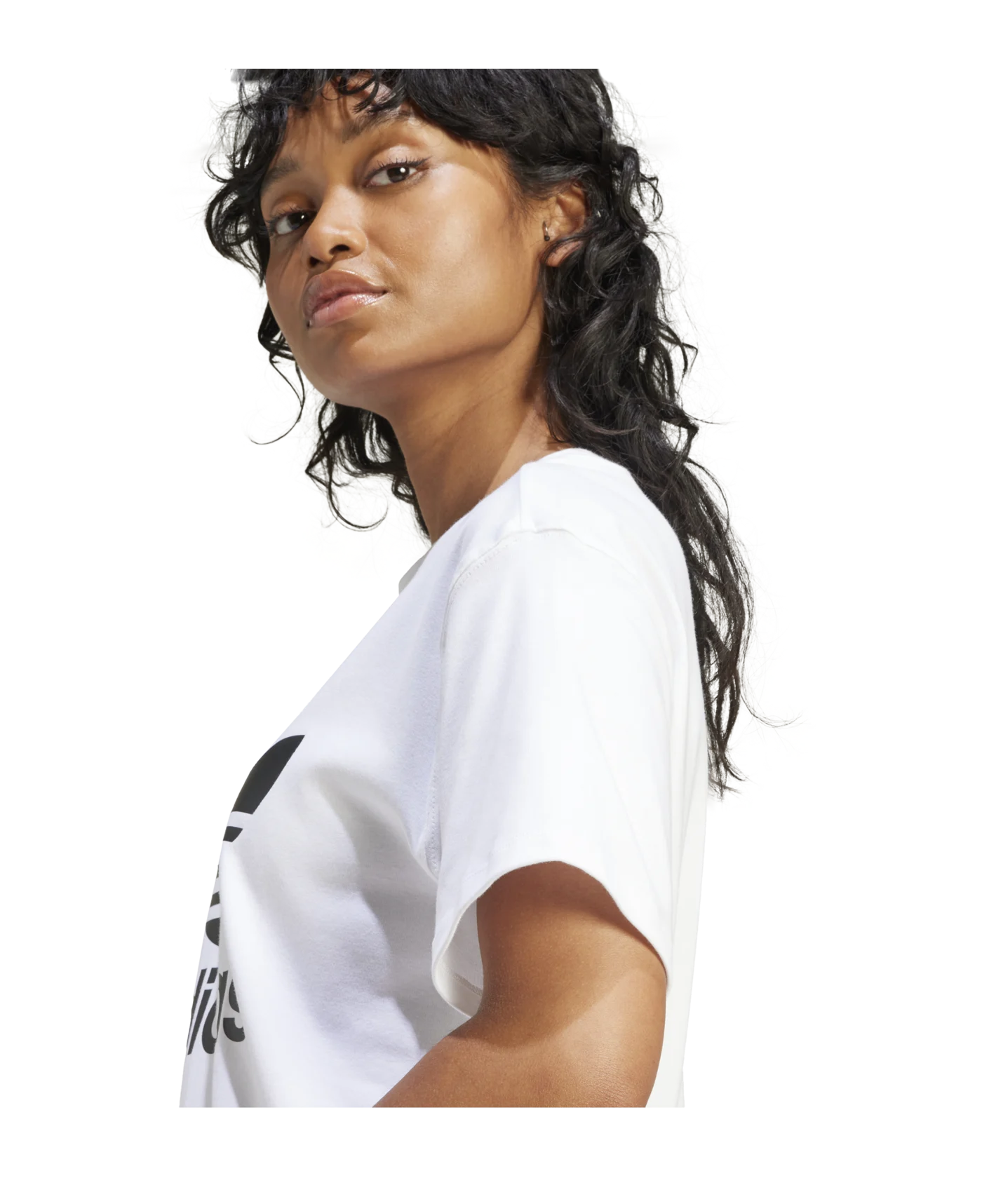adidas Originals Trefoil T-Shirt Damen Weiss