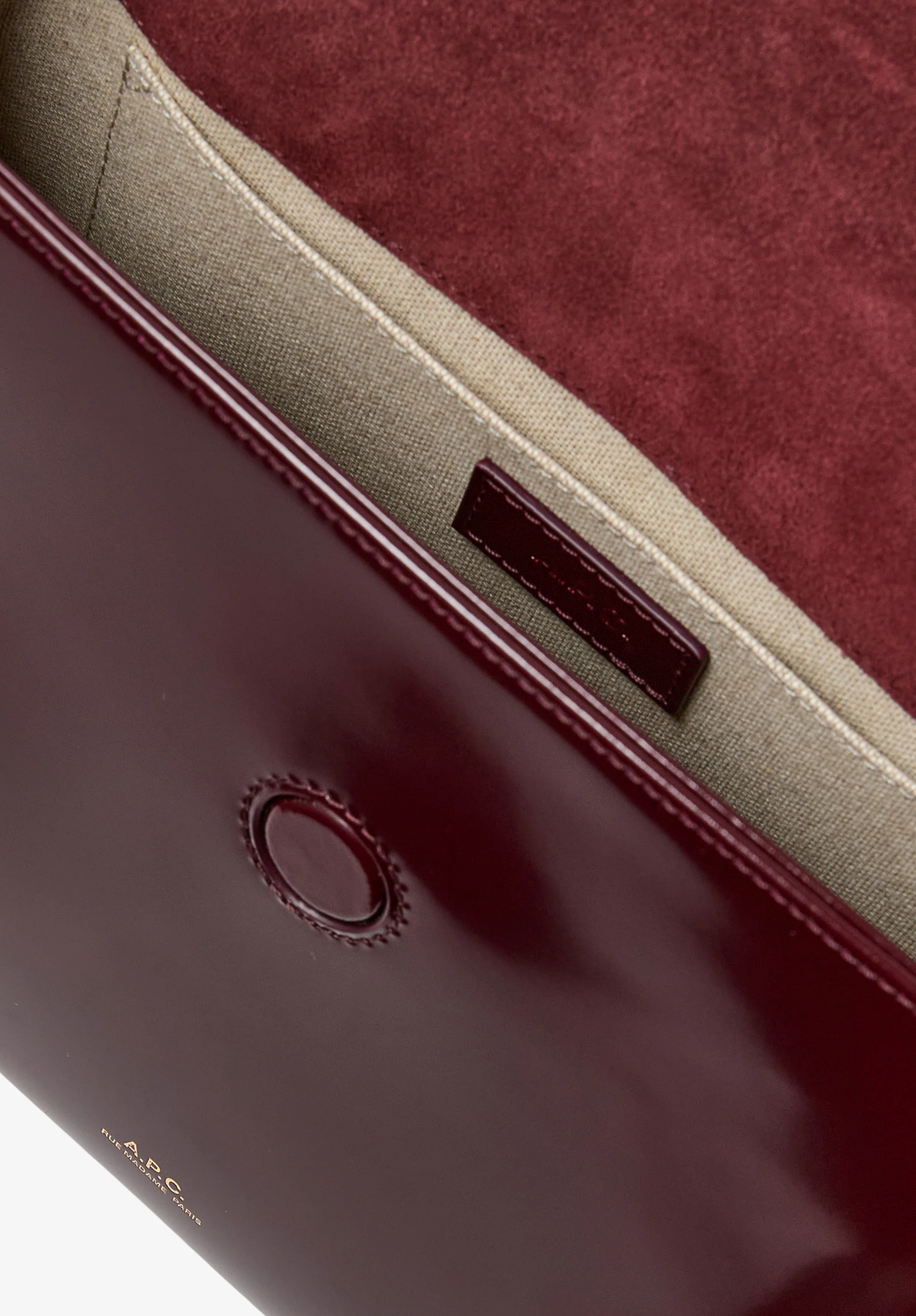 Sac Virginie Flap - Bordeaux