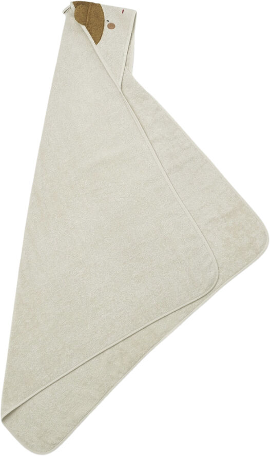 Liewood Augusta hooded towel Doll/sandy