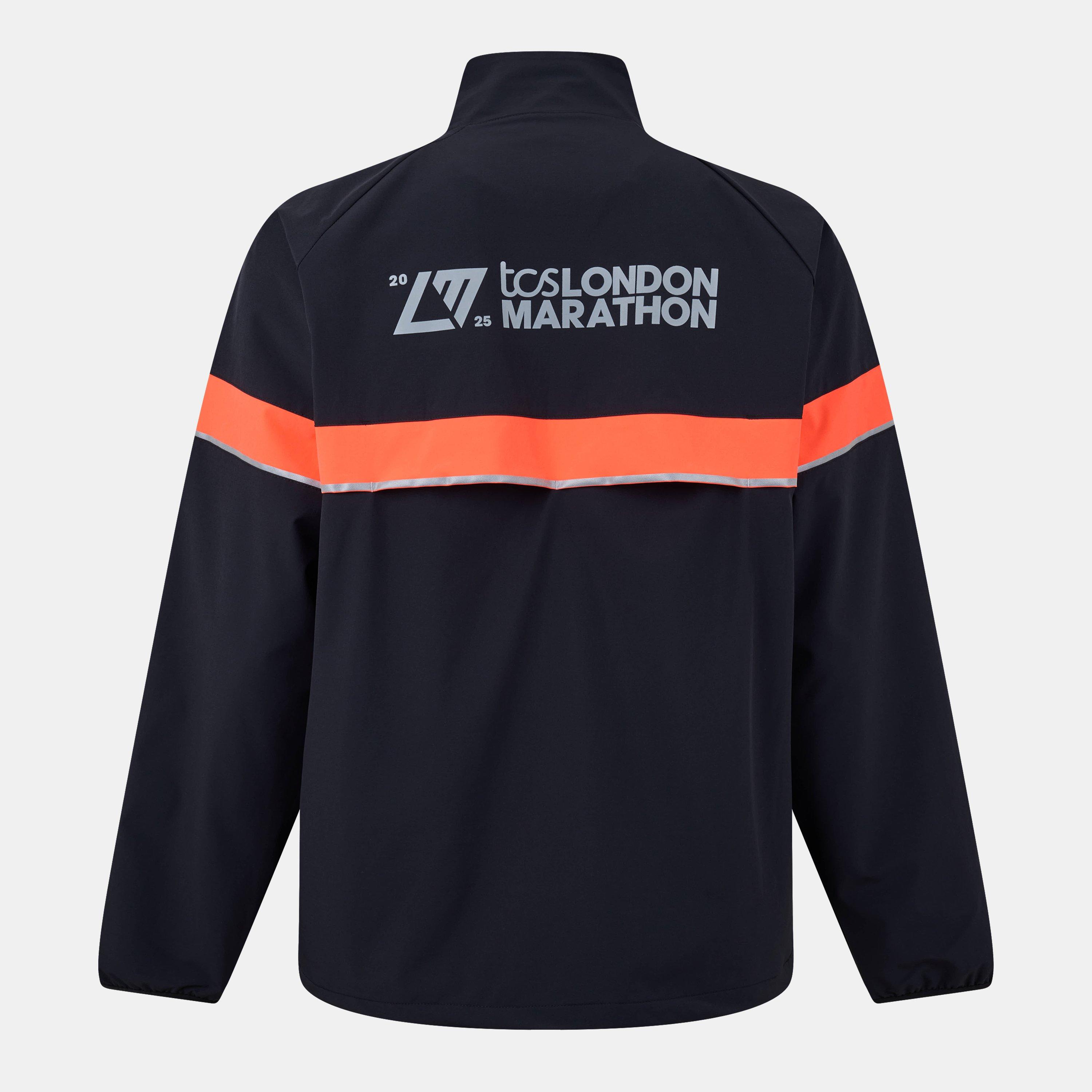 New Balance New Balance Ldn Mth Jkt Bk Smal Running Jacket Mens