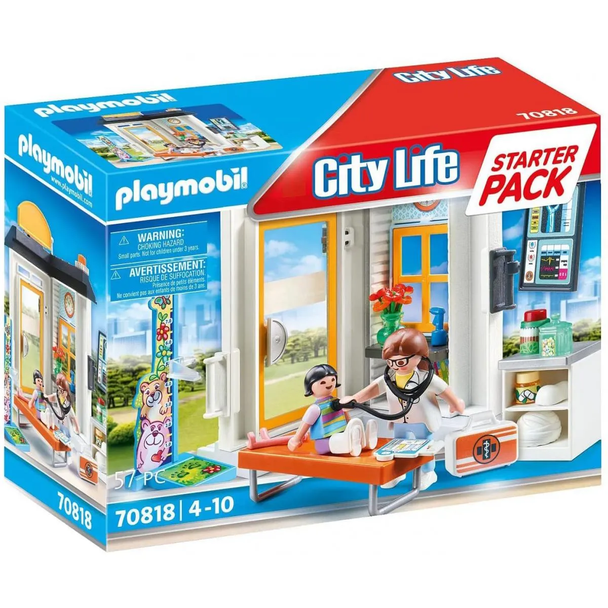 Playmobil® Playmobil 70818 Starter Pack Pédiatre