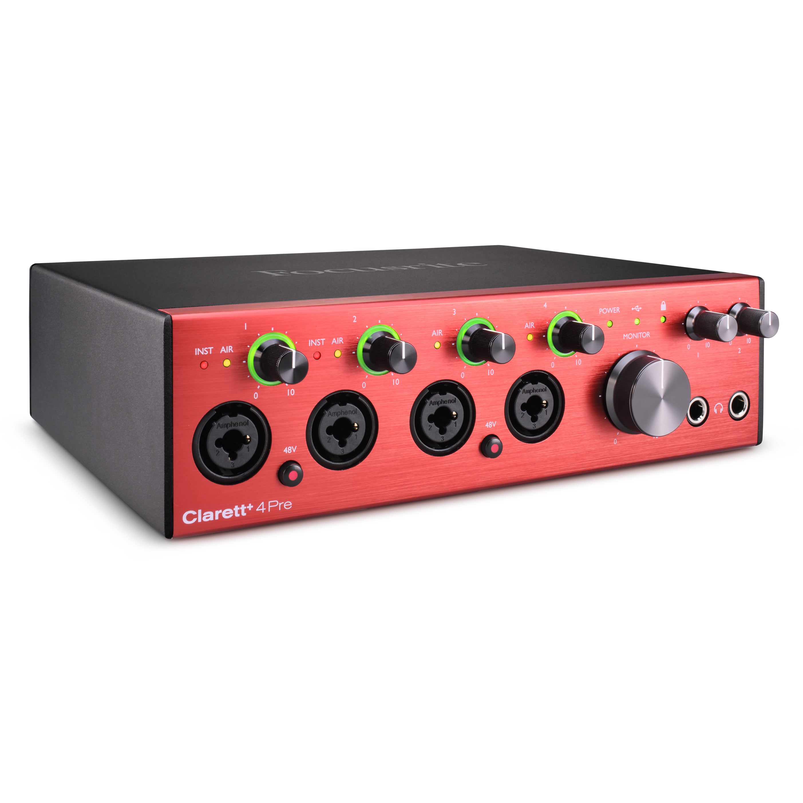 Focusrite Clarett+ 4Pre USB-C audio interface