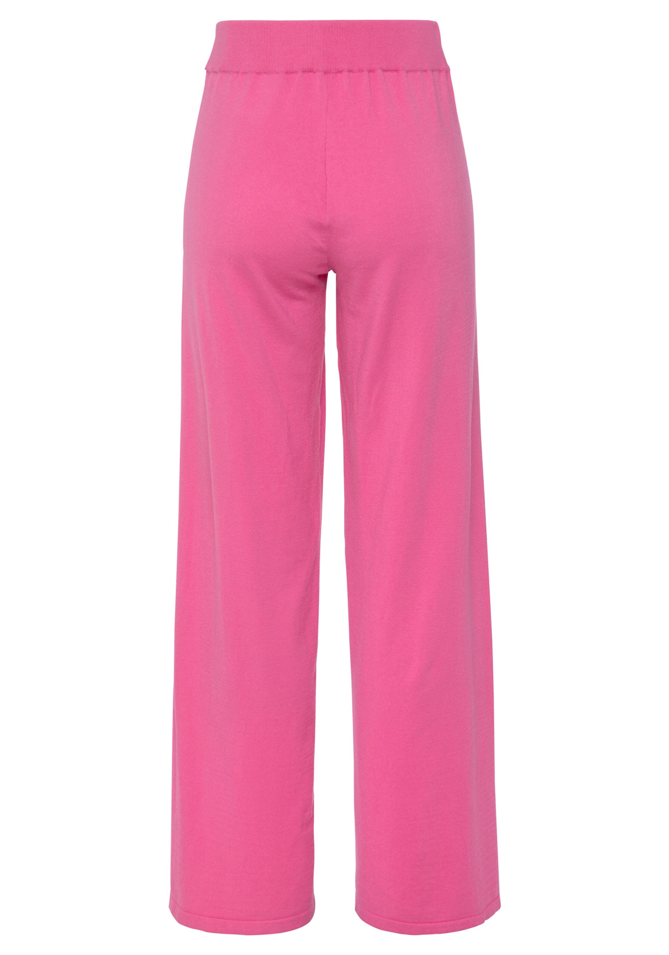 LASCANA Strickhose in pink