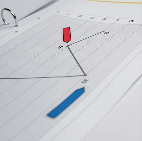 Post-it Arrow indekseringsfaner 684-ARR4, 12x43 mm, neon: rosa + blå + gul + grønn (3M0651)