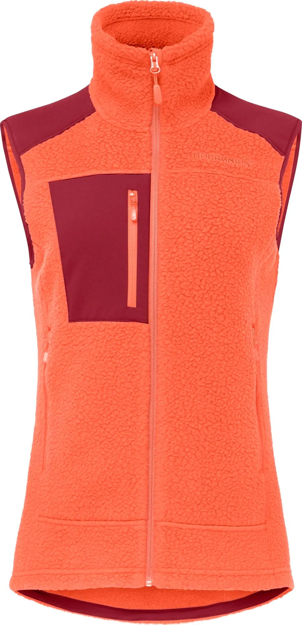 Norrøna Trollveggen Thermal Pro Vest W'S Orange Alert