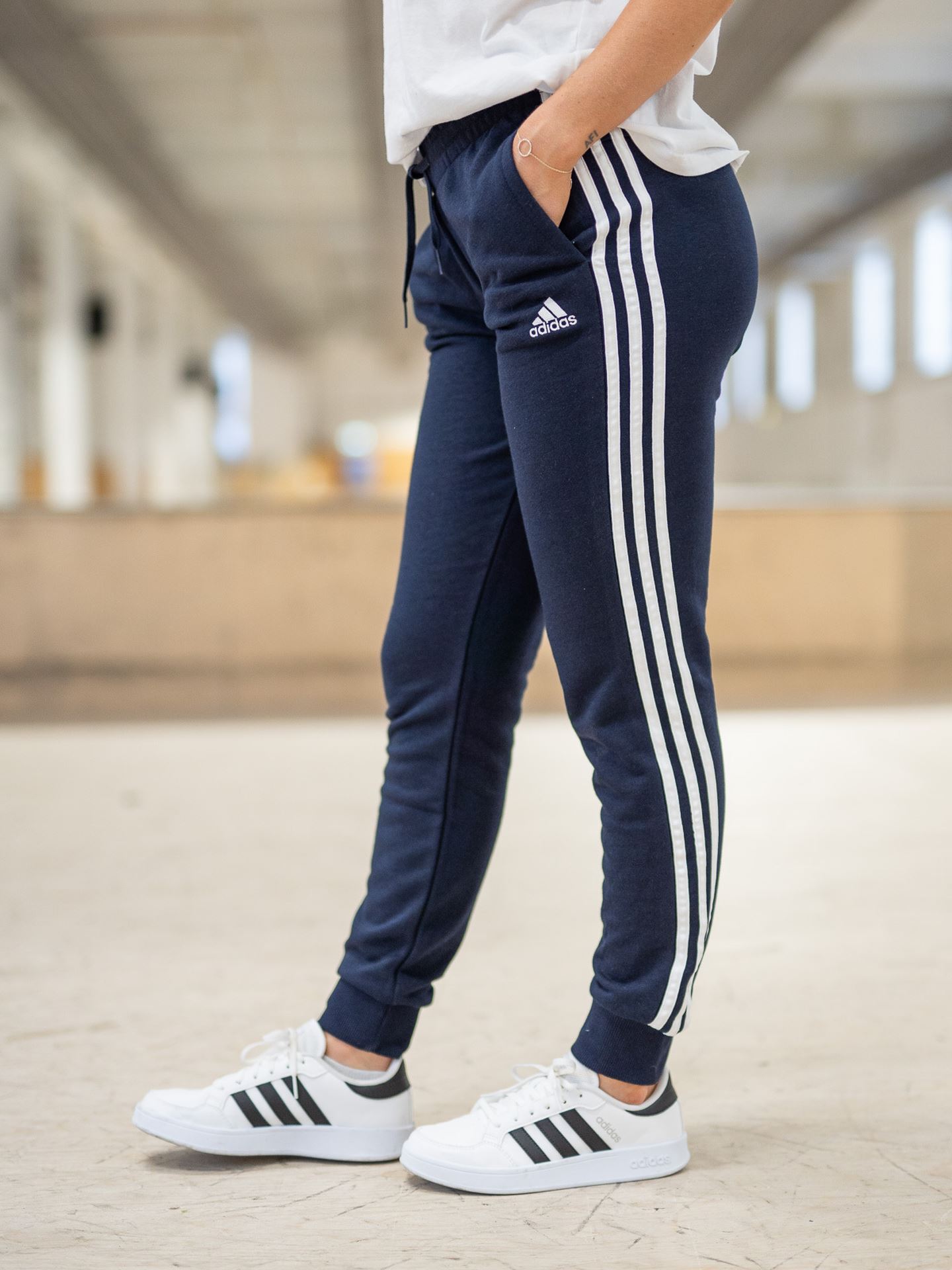 Essentials Slim Tapered Cuffed Pant