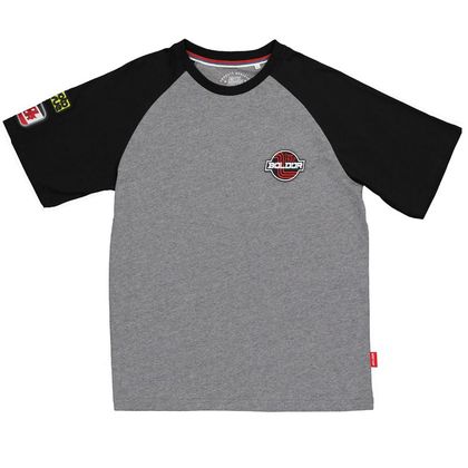 T-Shirt manches courtes Bol d'Or CORPO RAGLAN - Gris / Noir