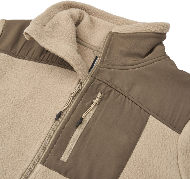 MCKINLEY Nomis Pile Fleece jakke Beige