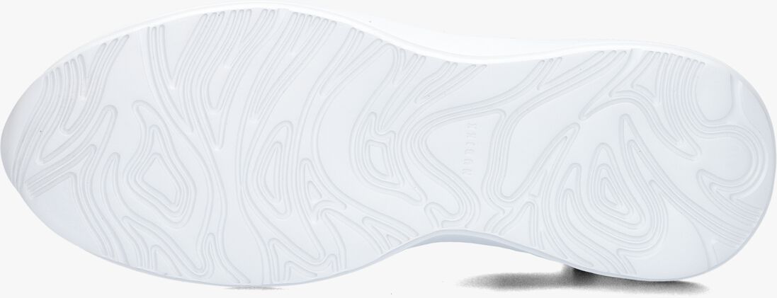 witte nubikk lage sneakers rock road wave