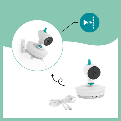 Caméra Additionnelle pour Babyphone Vidéo YOO Moov - BABYMOOV