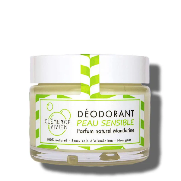 Clémence & vivien Baume Déodorant Mandarine - Peaux sensibles 50 g