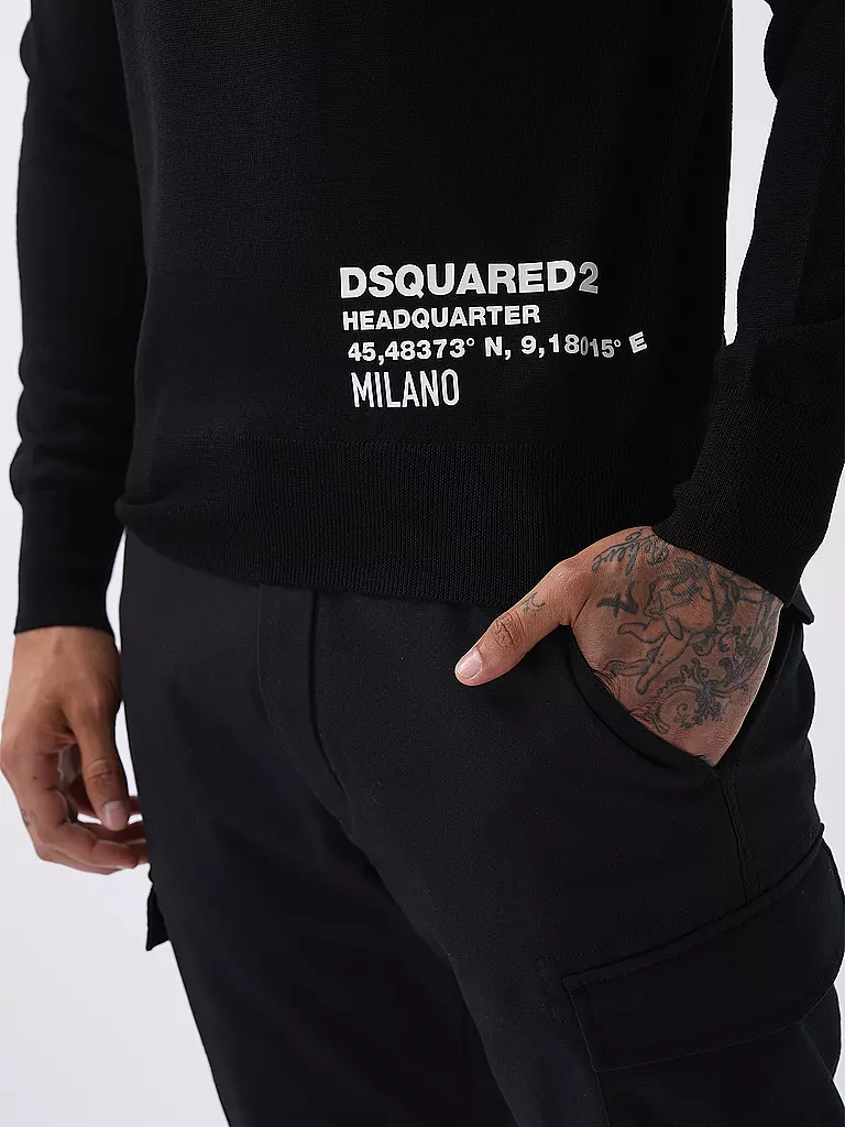 DSQUARED2 Sweater CERESIO schwarz