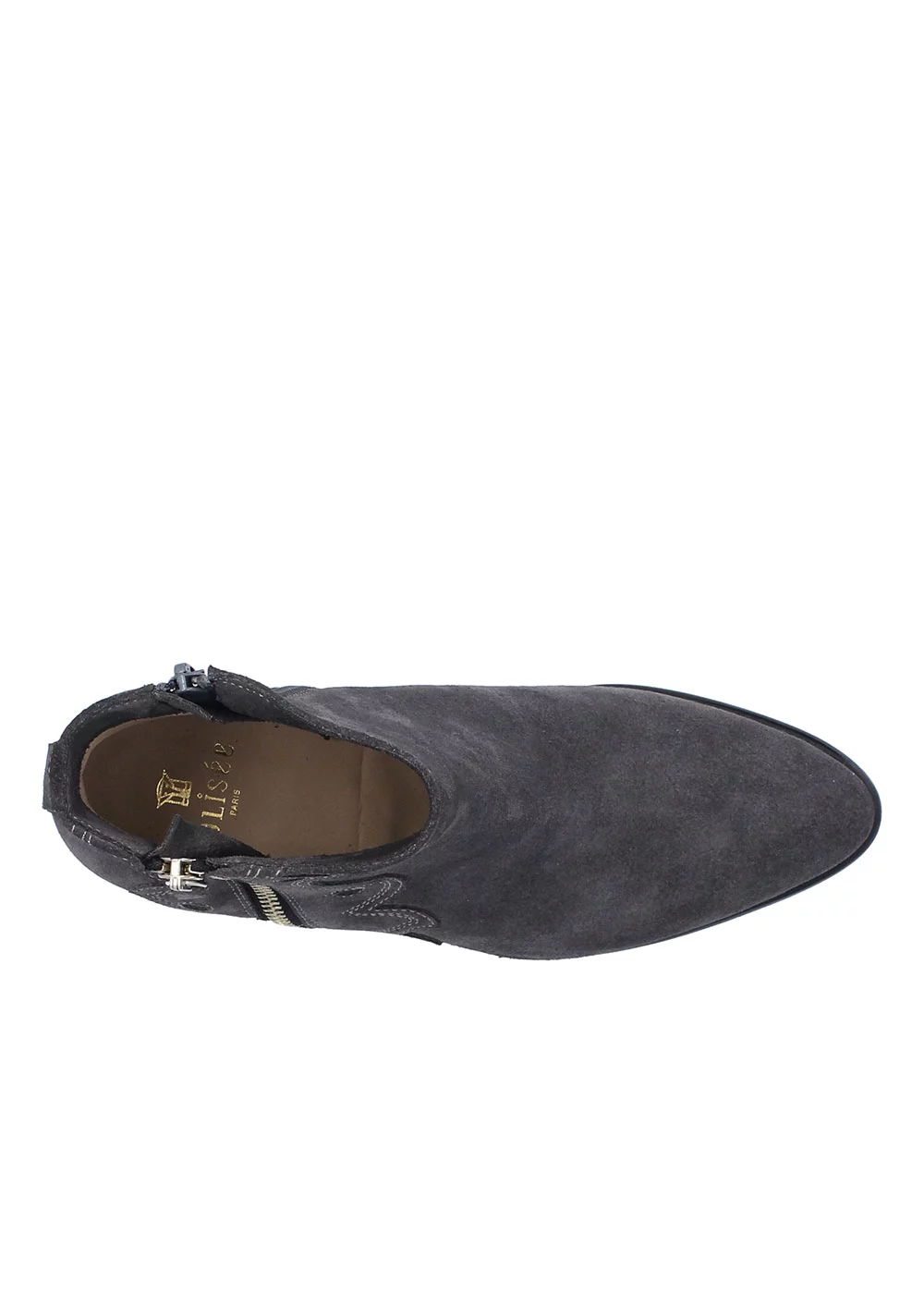 BOOTS VIA VELOURS GRIS