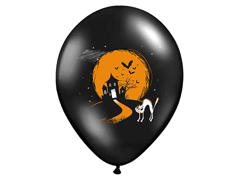 Halloween Ballonnen Boo! 30cm 6st