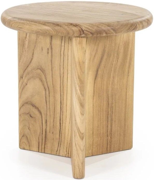 Bijzettafel Natural 240107 Leoti ⌀45  x H45 cm