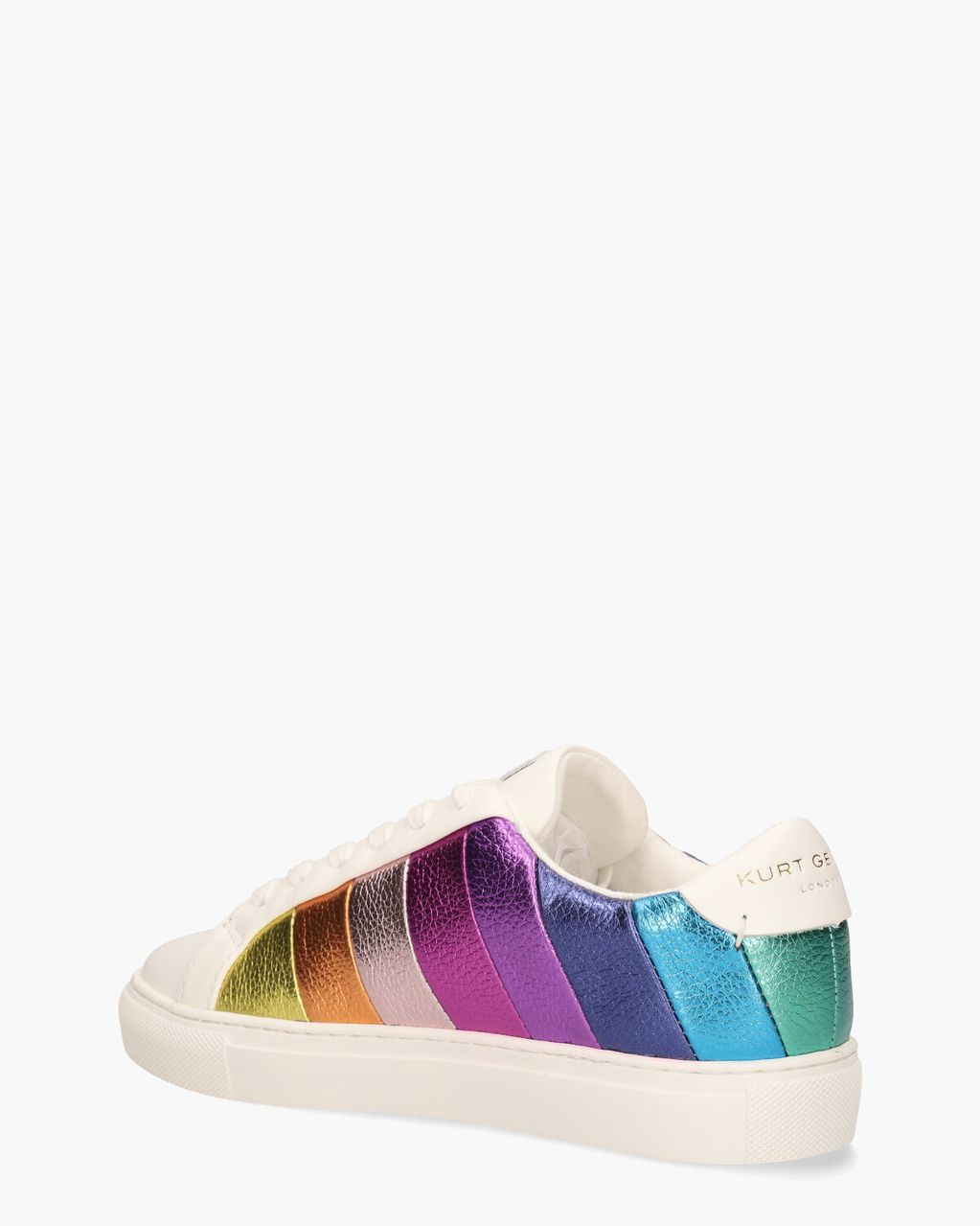 Kurt Geiger Lane Stripe Sneaker Wit/Multicolor Damessneakers