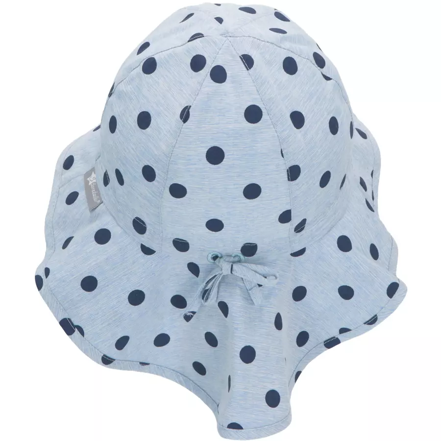 Sterntaler Sonnenhut Punkte himmelblau