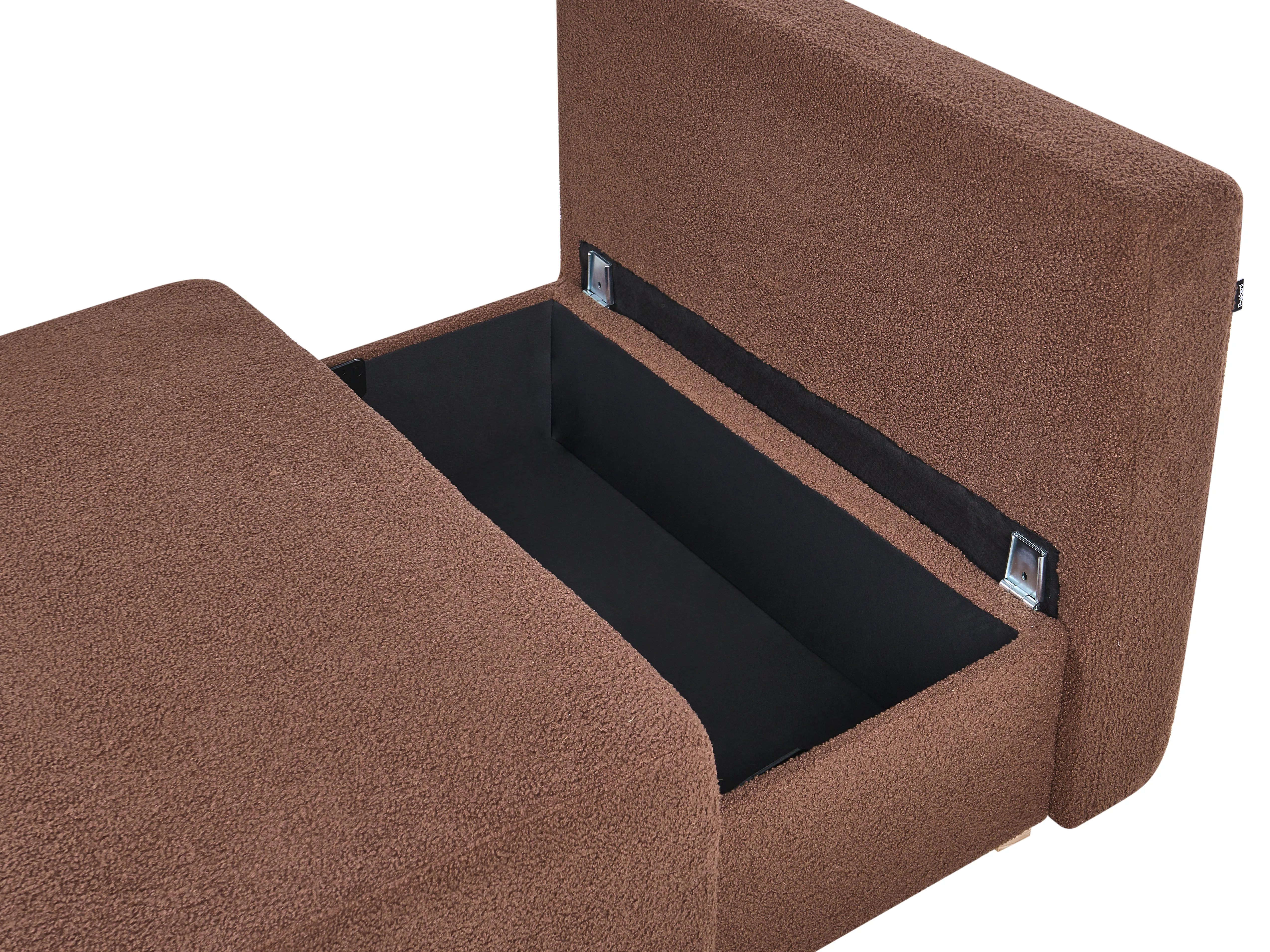 Zitmodule NERBO Bouclé Bruin