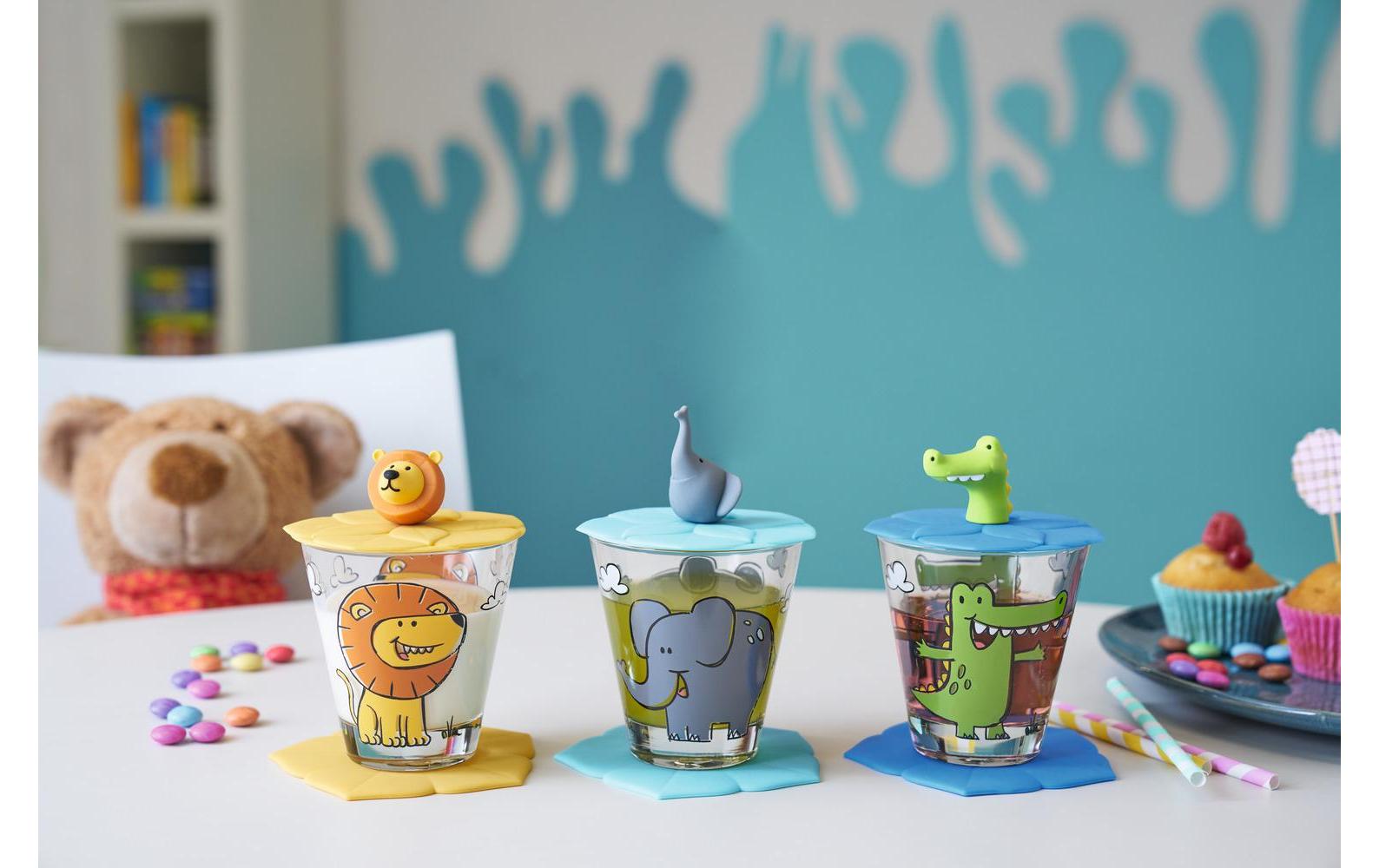 Kindertrinkglas Bambini 9-teiligKindergläser mit Tiermotiv