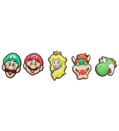 Crocs Vedh?ng - Super Mario - 5-Pak