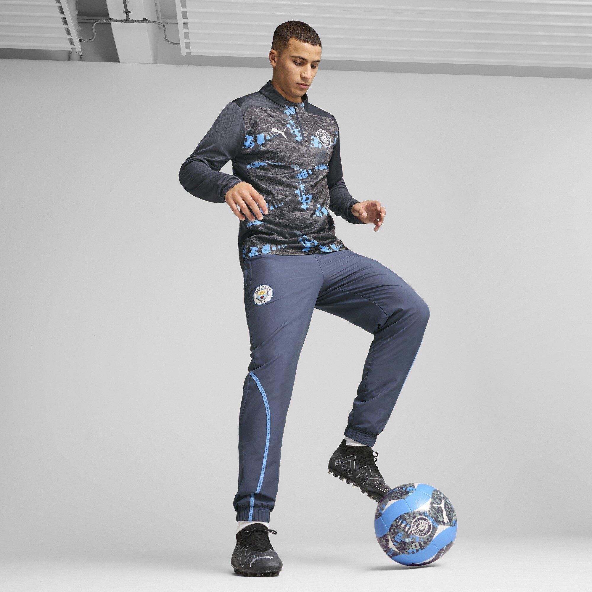 Puma Manchester City Pre Match Quarter Zip Top 2024 2025 Adults