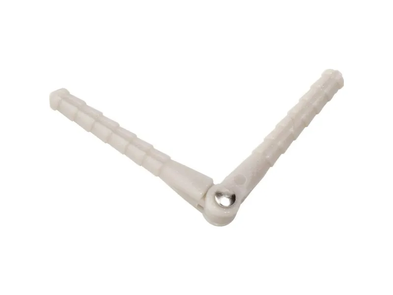 Reely Sømhængsel Rund Plastic (Ø x L) 2.5 mm x 48 mm 5 stk